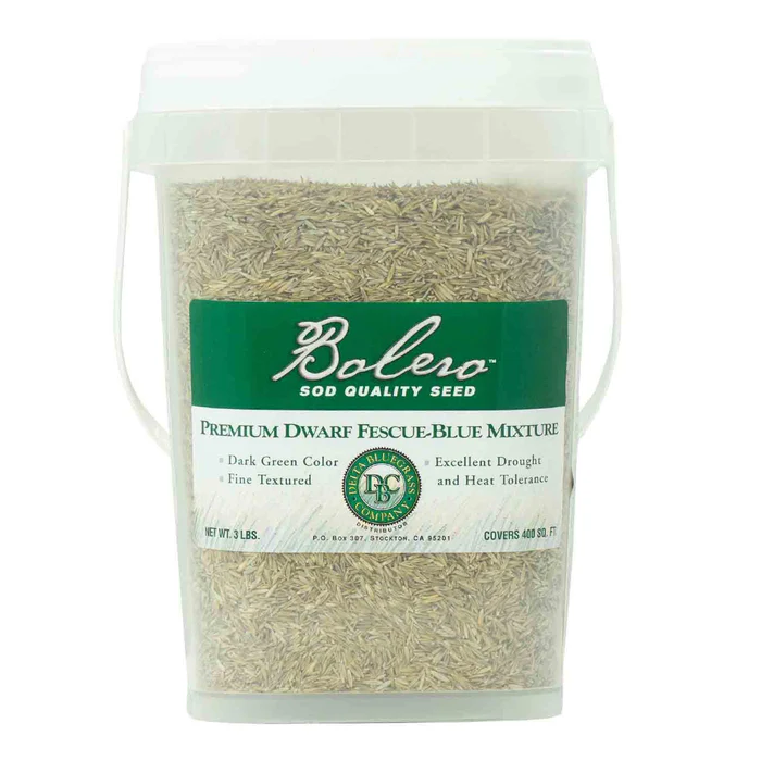 Delta Bluegrass Company Bolero Premium Dwarf Fescue-Blue Mixture Sod Quality Seed