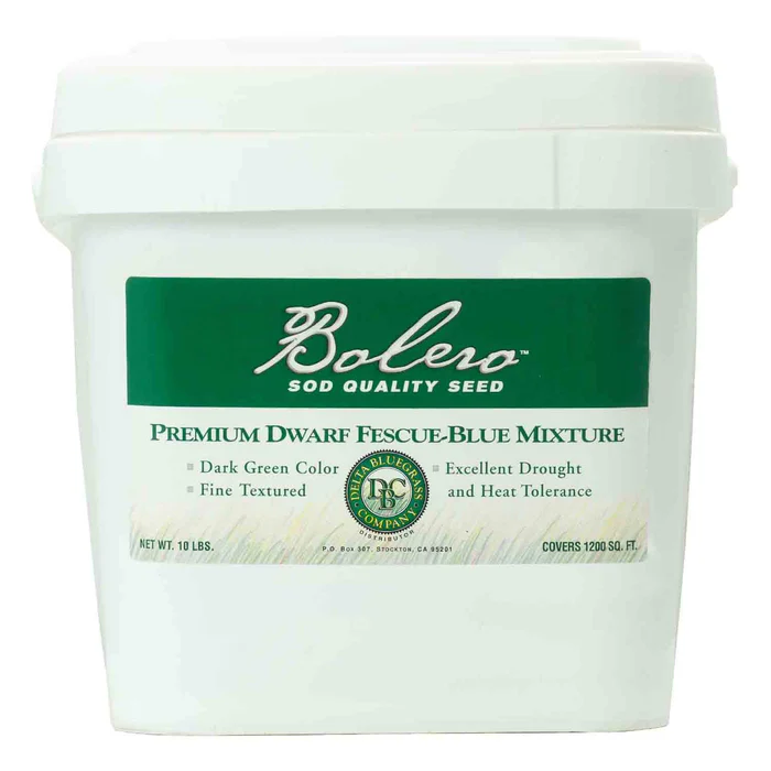 Delta Bluegrass Company Bolero Premium Dwarf Fescue-Blue Mixture Sod Quality Seed