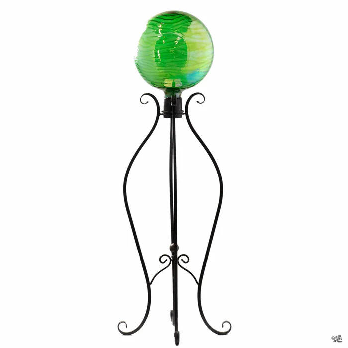 1862-folding-scroll-metal-gazing-ball-stand-2.webp Folding Scroll Metal Gazing Ball Stand