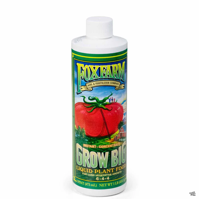 Grow Big Liquid Plant Food 16 oz Concentrate