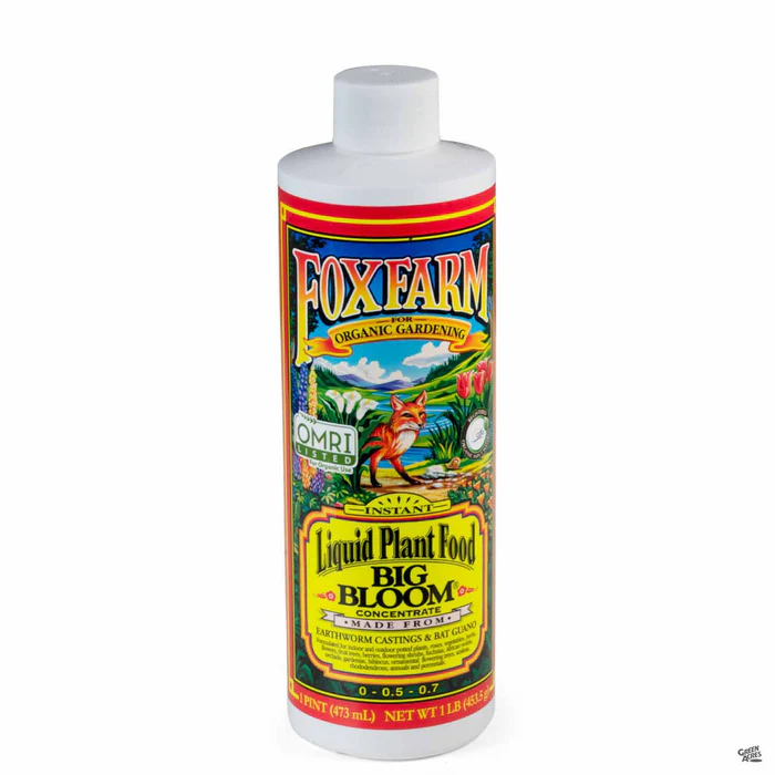 Big Bloom Liquid Fertilizer 16 oz concentrate