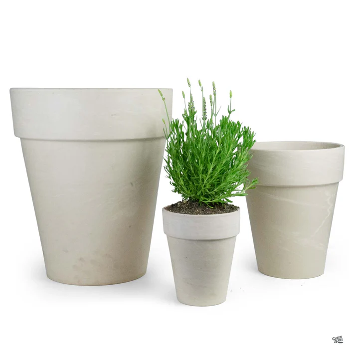 German Tall Standard Clay Pot Granite
