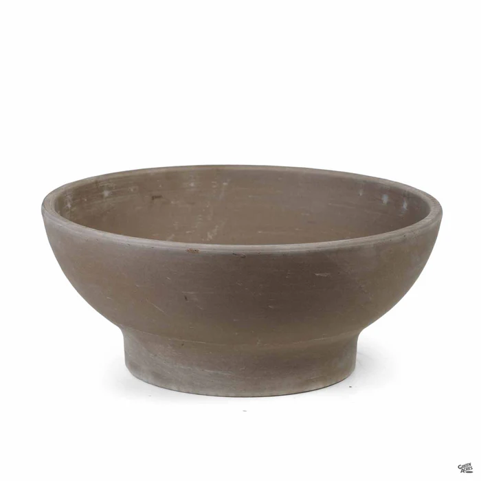 2427-german-planter-bowl-clay-pot-chocolate-marbled-3.webp German Planter Bowl Clay Pot Chocolate Marbled