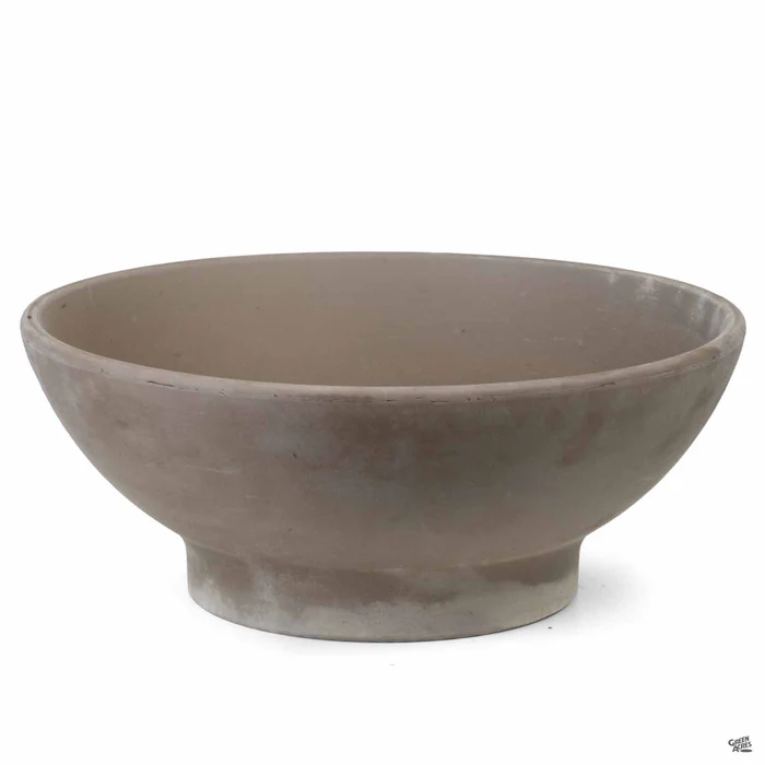 2427-german-planter-bowl-clay-pot-chocolate-marbled-4.webp German Planter Bowl Clay Pot Chocolate Marbled
