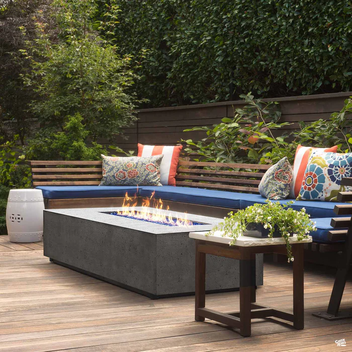Tavola Rectangle Fire Table