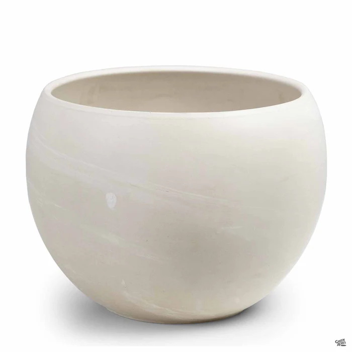 Luna Sphere Granite Clay Pot