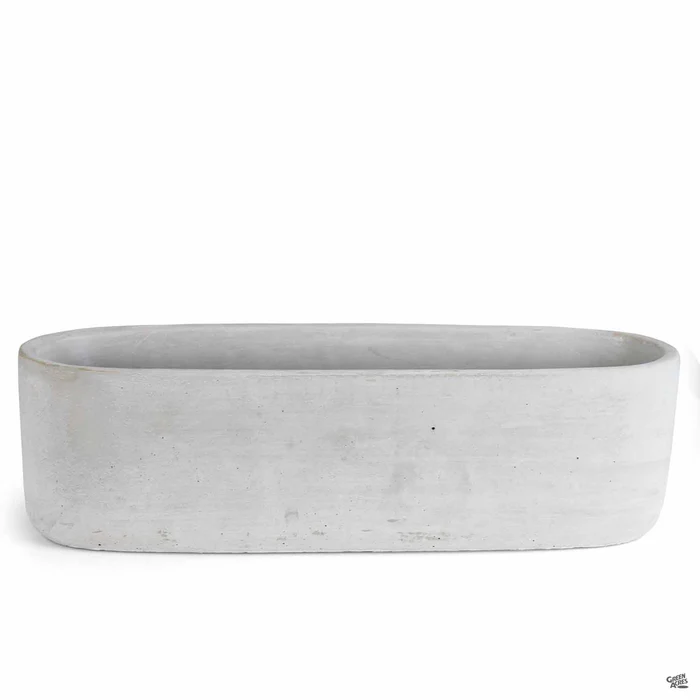 Low Oval Plant Vessel