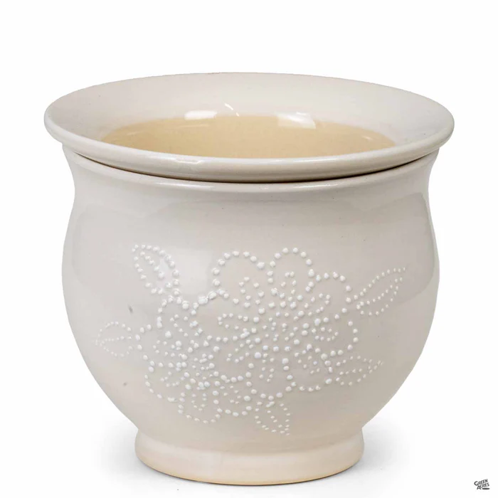 Floral African Violet Self-Watering Pot