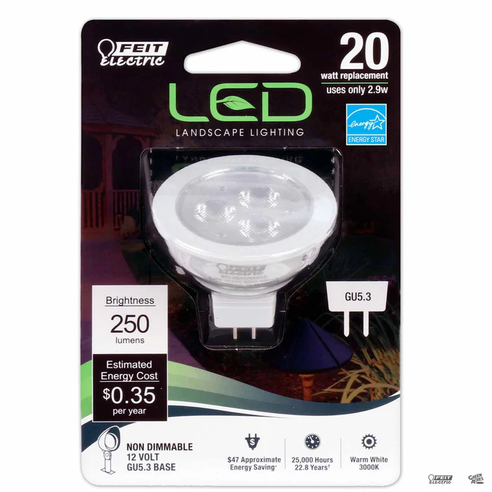 MR16 LED Warm White Landscape Bulb