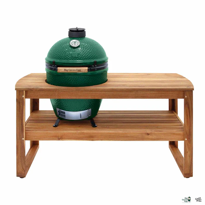 Big Green Egg Solid Acacia Hardwood Table