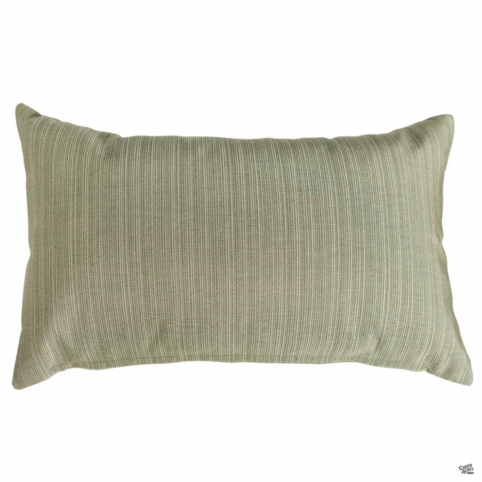Sunbrella Outdoor All-Weather Lumbar Pillow | Dupione Laurel
