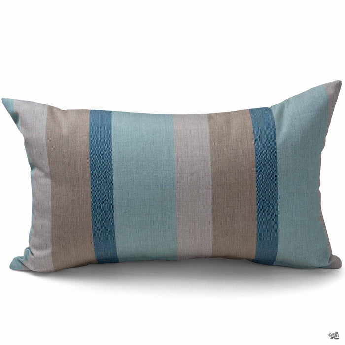 Sunbrella Outdoor All-Weather Lumbar Pillow | Gateway Mist