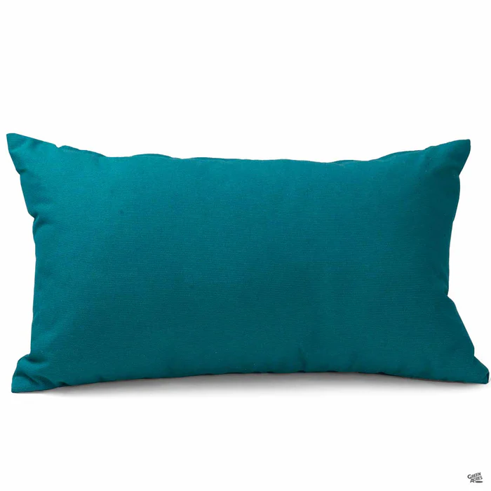 Sunbrella Outdoor All-Weather Lumbar Pillow | Spectrum Peacock