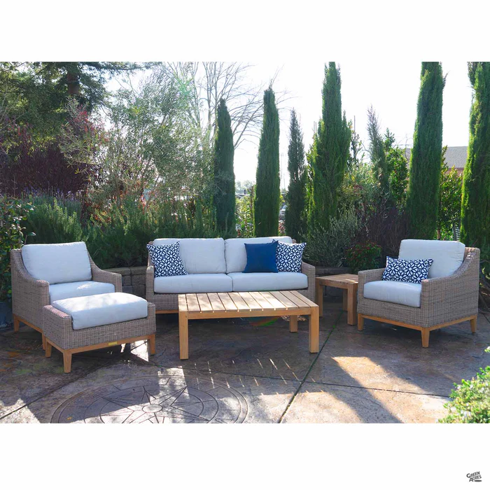 Sunbrella Outdoor All-Weather Throw Pillow | Luxe Indigo