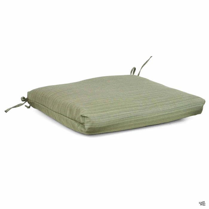 Sunbrella Outdoor All-Weather Seat Cushion | Dupione Laurel