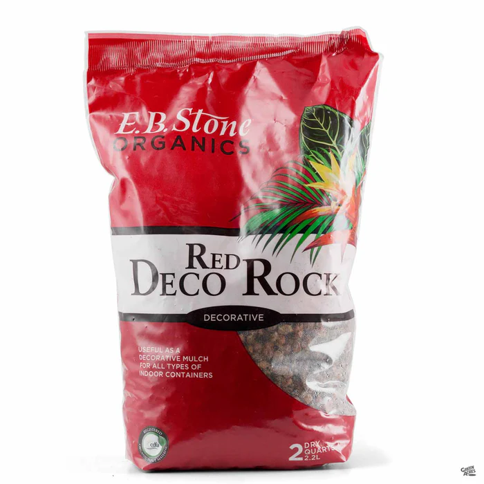 E.B. Stone Organics Red Deco Rock