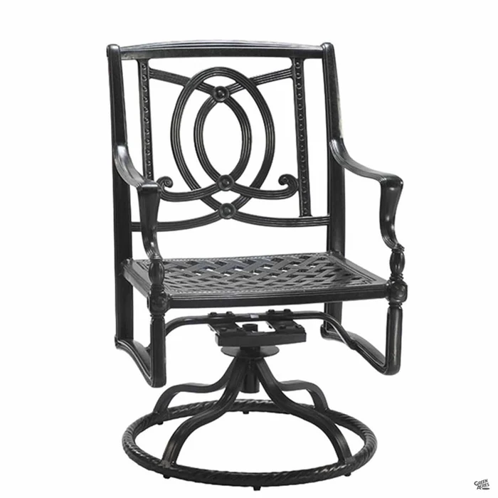 Grand Terrace Swivel Dining Chair