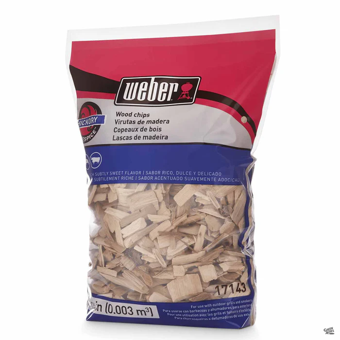 Weber Hickory Wood Chips 192 cu in