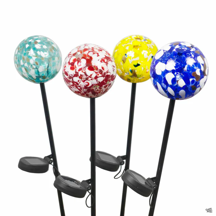 Solar Orb Garden Stake