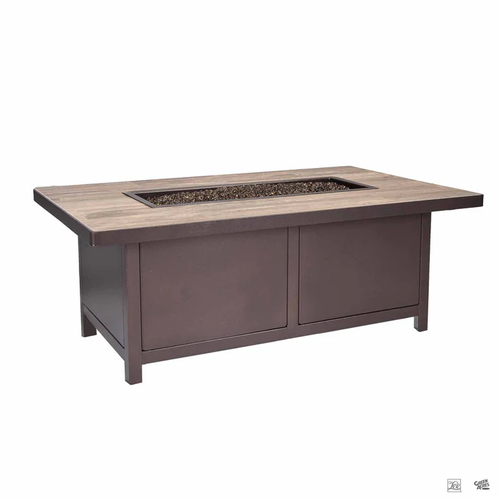 Capri Rectangular Fire Table
