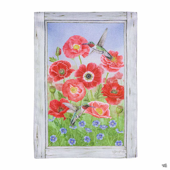 Spring Garden and House Flags