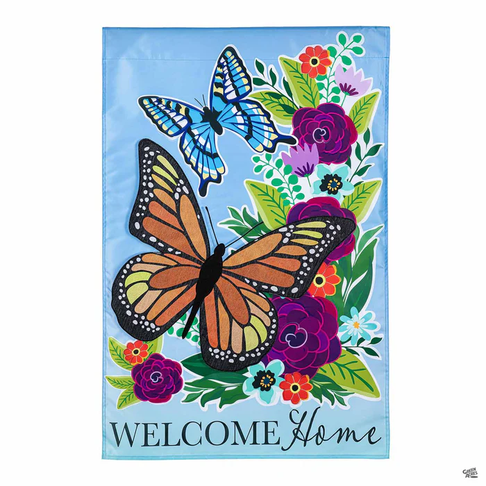 Spring Garden and House Flags