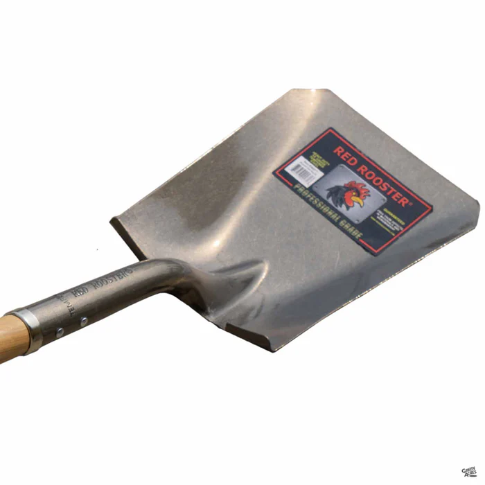 Red Rooster Professional Square Point Shovel