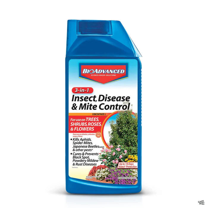 BioAdvanced 3-in-1 Insect, Disease, & Mite Concentrate
