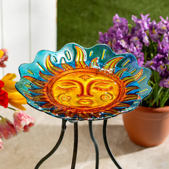 4810-celestial-sun-glass-bird-bath-1.webp Celestial Sun Glass Bird Bath