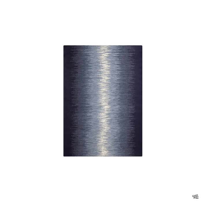 Reflective Ocean Blue Outdoor Rug