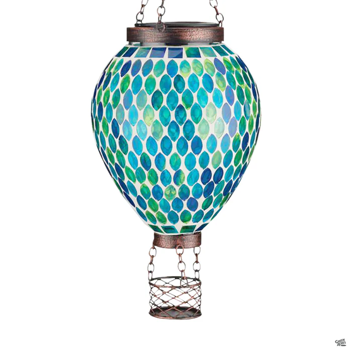 Solar Hot Air Balloon Mosaic Lantern