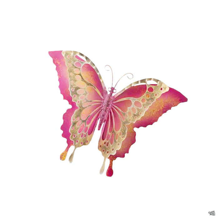 4878-pink-and-gold-butterfly-wall-decor-2.webp Pink and Gold Butterfly Wall Decor