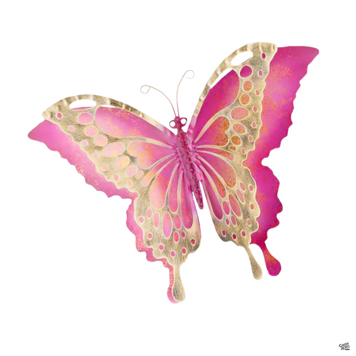 4878-pink-and-gold-butterfly-wall-decor-3.webp Pink and Gold Butterfly Wall Decor