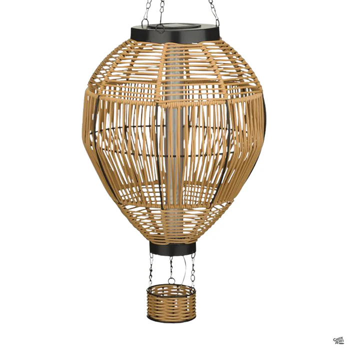 Solar Hot Air Balloon Wicker