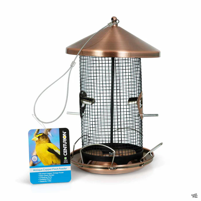 Copper Finch Screen Feeder