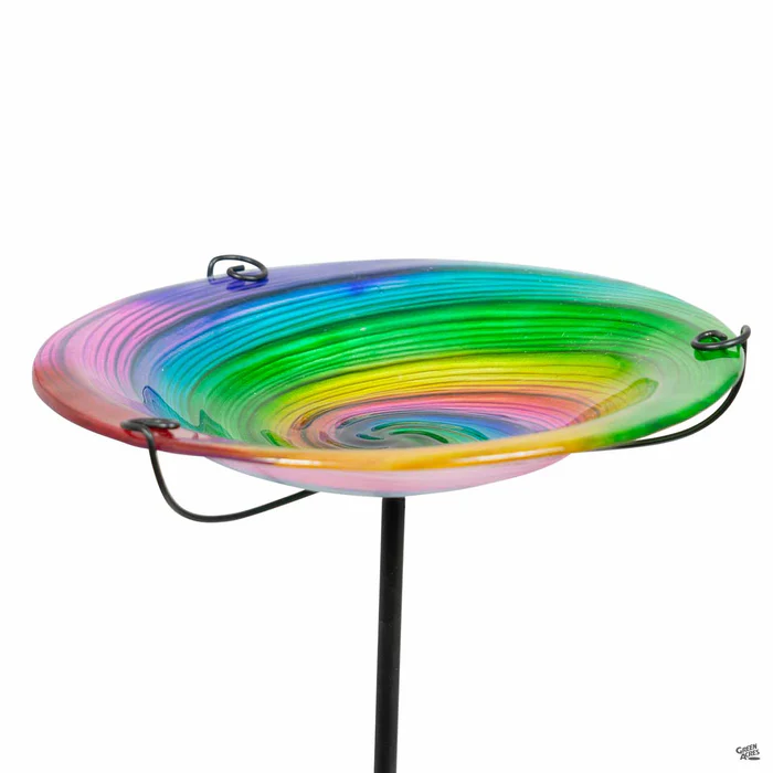 Bird Bath and Feeder Garden Stake