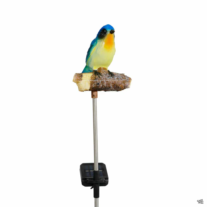 Bluebird Solar Garden Stake
