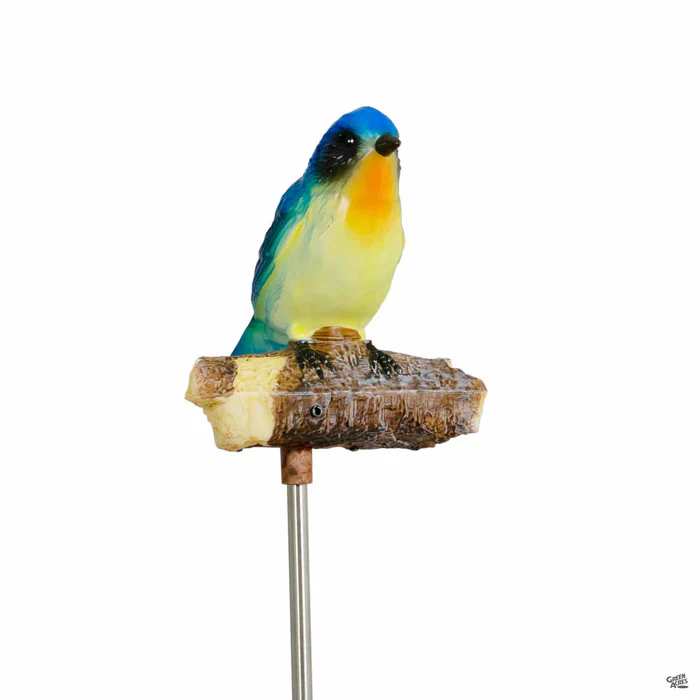 Bluebird Solar Garden Stake