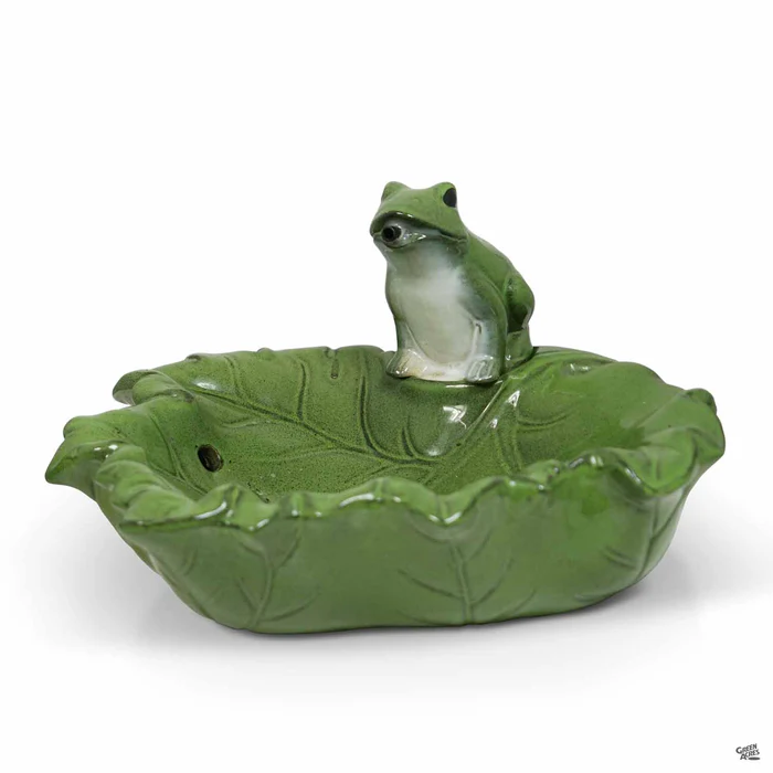 Frog On Lily Pad Fountain