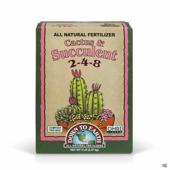 Down to Earth Cactus & Succulent Fertilizer
