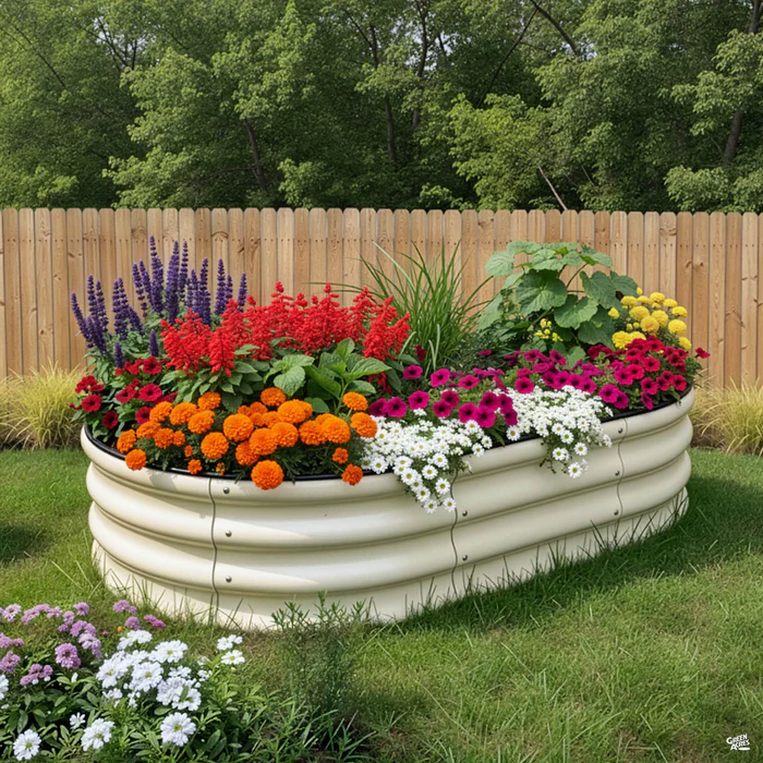 Centurion Oval Raised Garden Bed