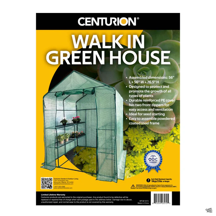 Centurion Walk In Greenhouse