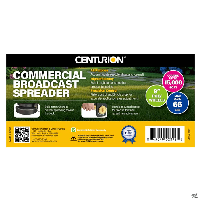 Centurion Commercial Broadcast Spreader