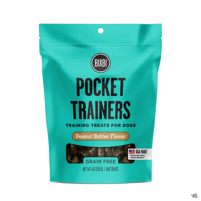 BIXBI Pocket Trainers - Peanut Butter Recipe 6oz