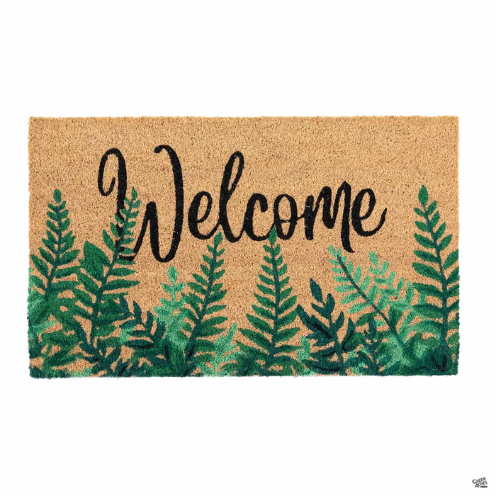 5173-fern-welcome-spring-coir-door-mat-1.webp Fern Welcome Spring Coir Door Mat