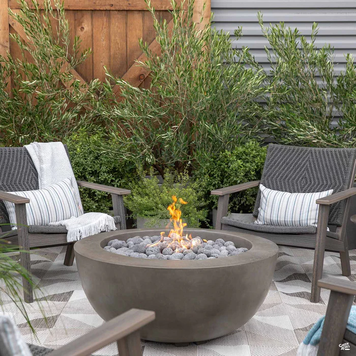 Marina Round Fire Table
