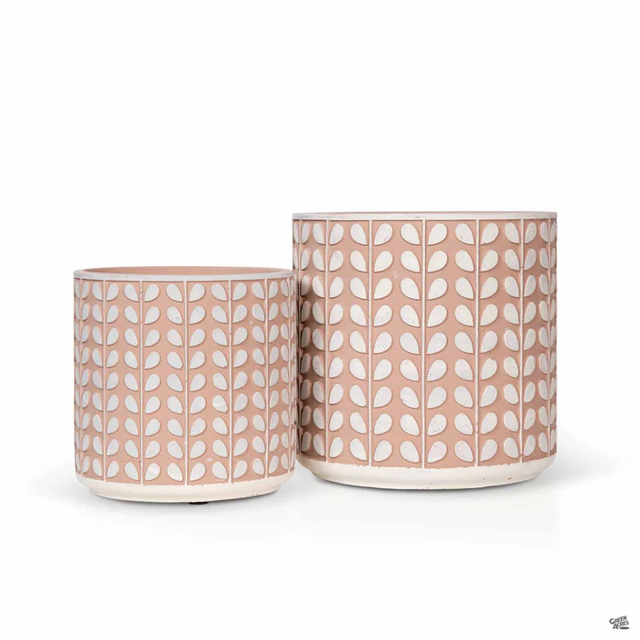 Leaf Stripe Planter