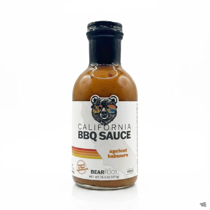 Bearfoot Apricot Habanero BBQ Sauce