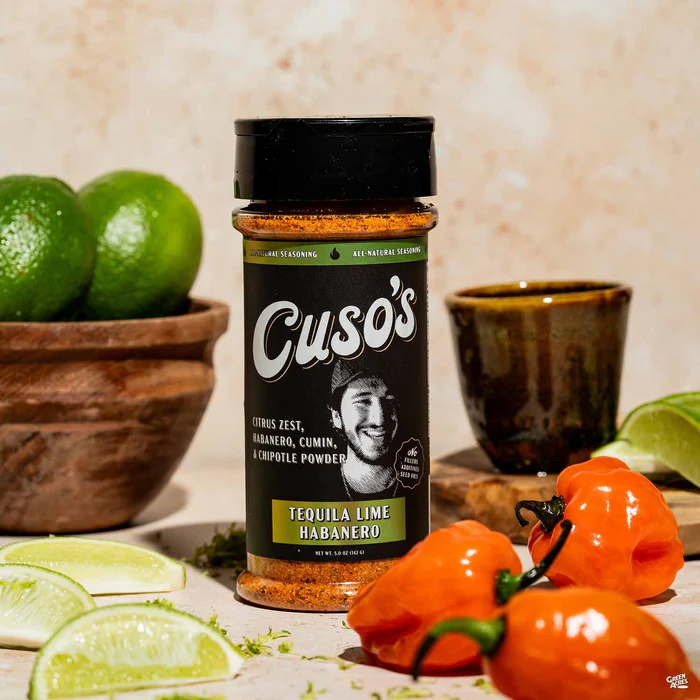Cuso's Tequila Lime Habanero Seasoning