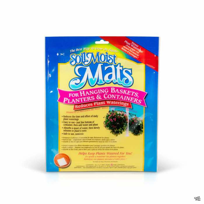 Soil Moist Mats for Hanging Baskets